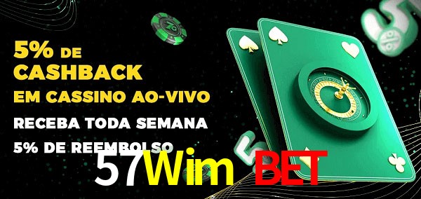 Promoções do cassino ao Vivo 57Wim Bet